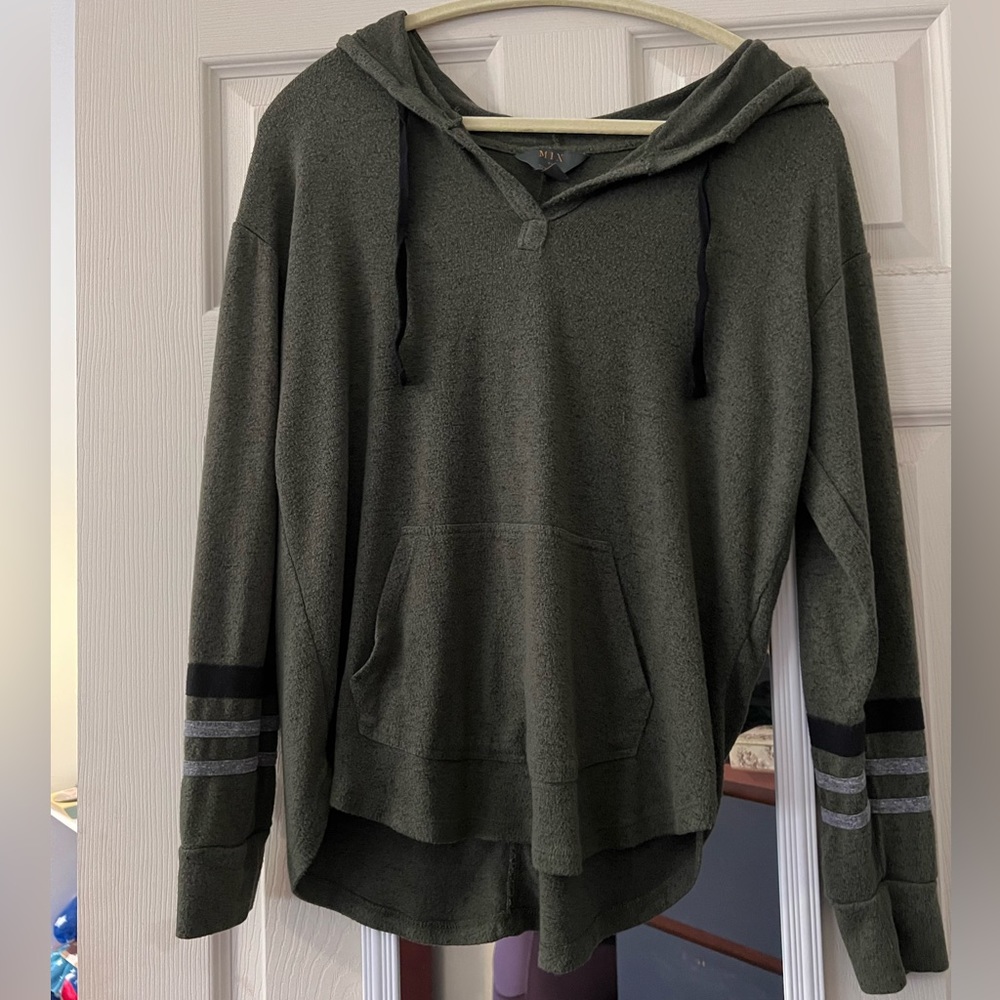 COPY - Mix by 41 Hawthorn Kallon Brushed Knit Hoodie